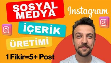 Sosyal Medya İçin İçerik Üretimi